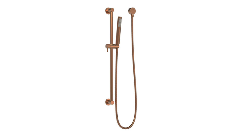 ADP Soul Slimline Handshower on Rail Brushed Copper