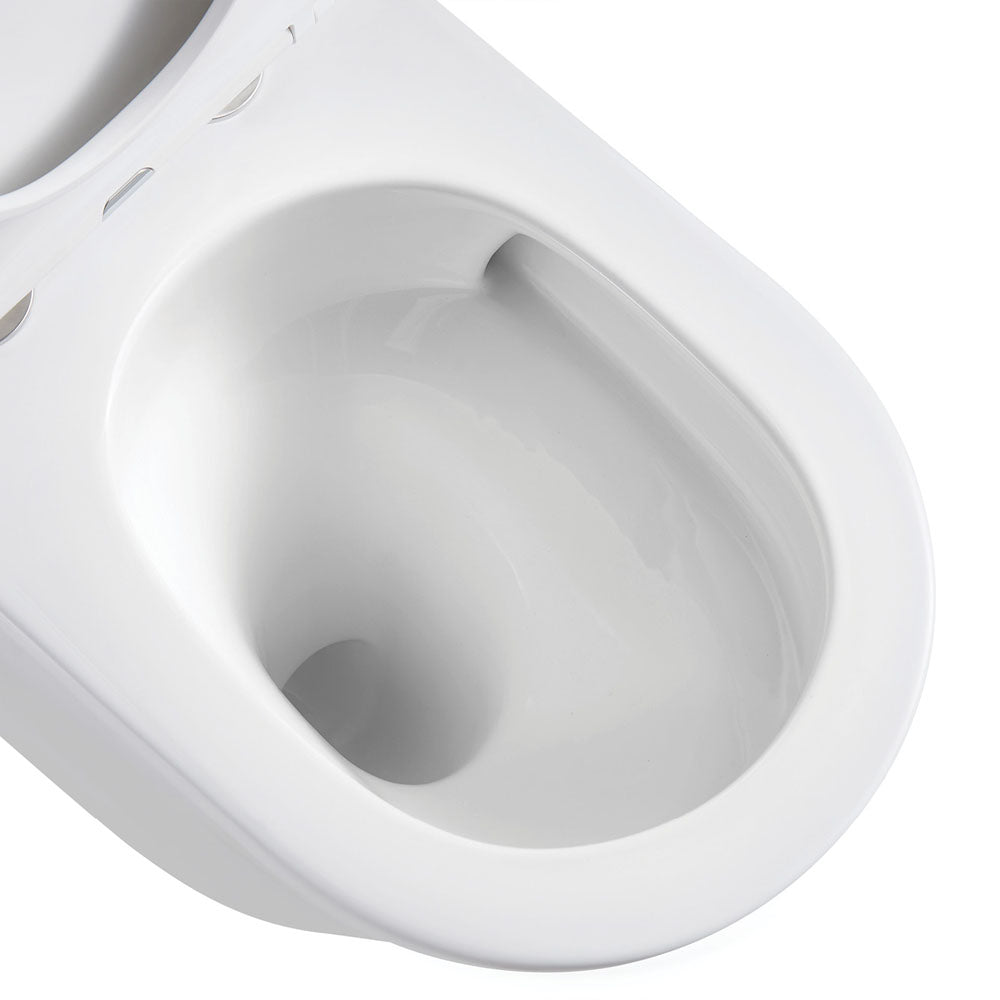 Geberit Kappa Under Counter Aluca Tornado Rimless In Wall Toilet Suite - White