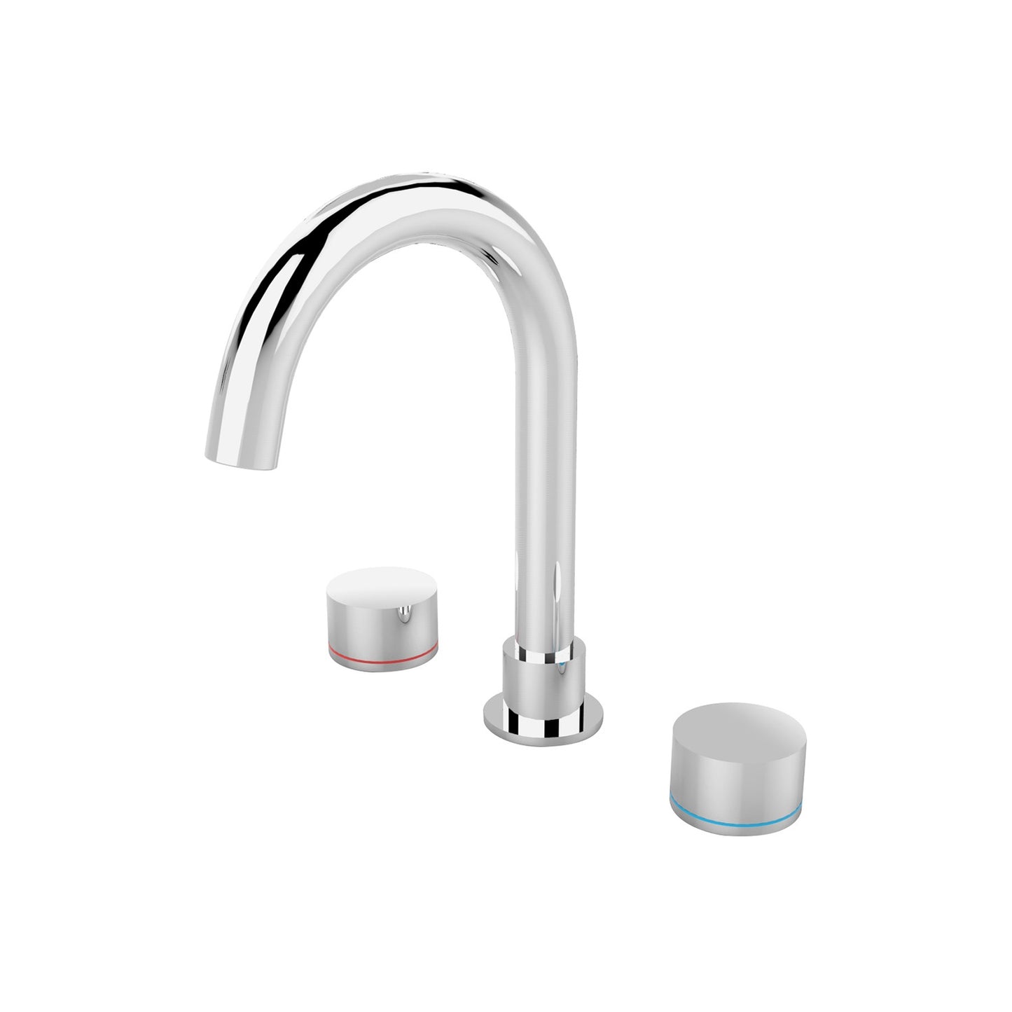 Nero Kara Basin Mixer Chrome
