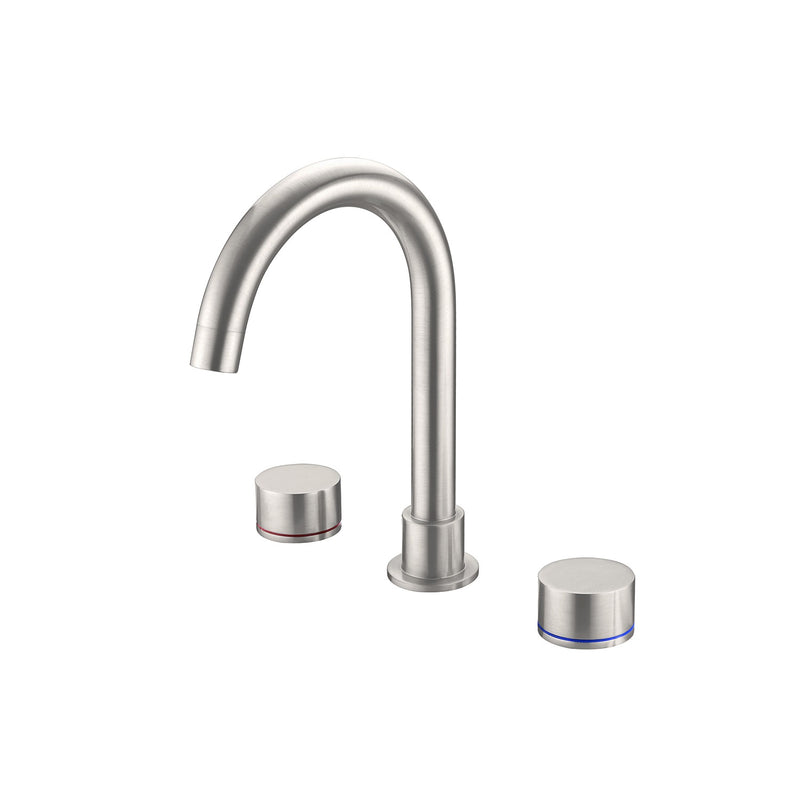 Nero Kara Basin Set Brushed Nickel