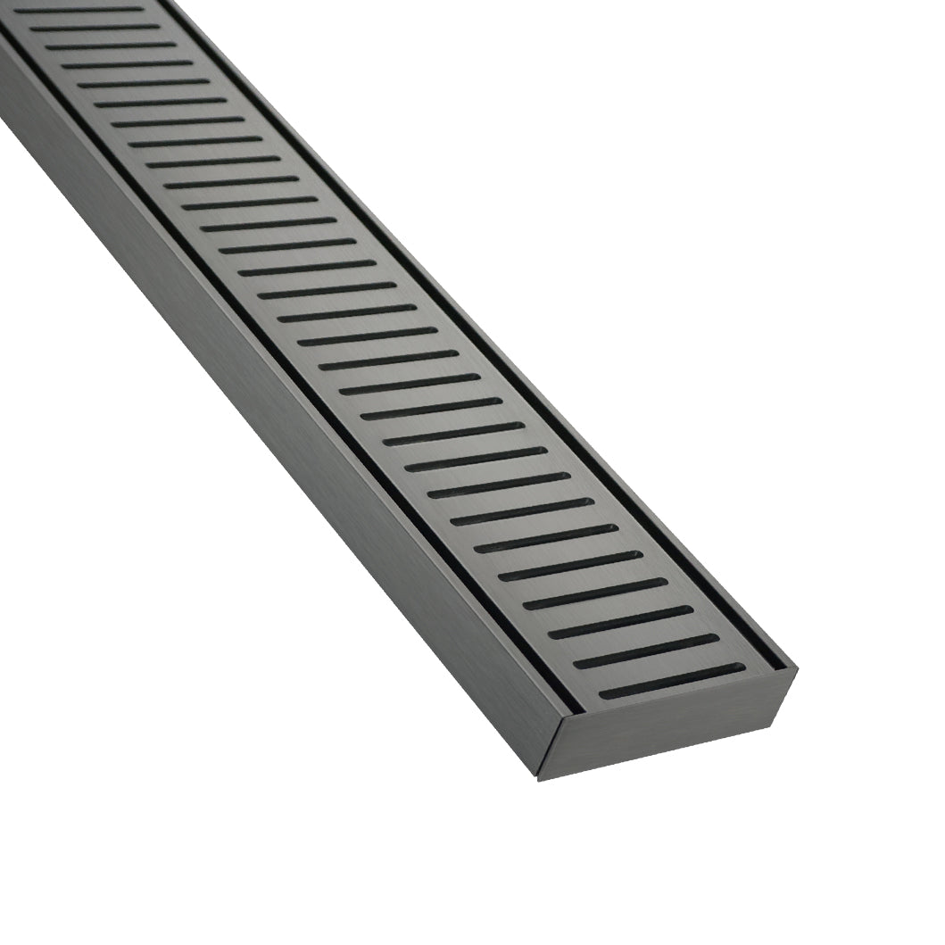 Lauxes NXT26-GM linear grate in Gunmetal