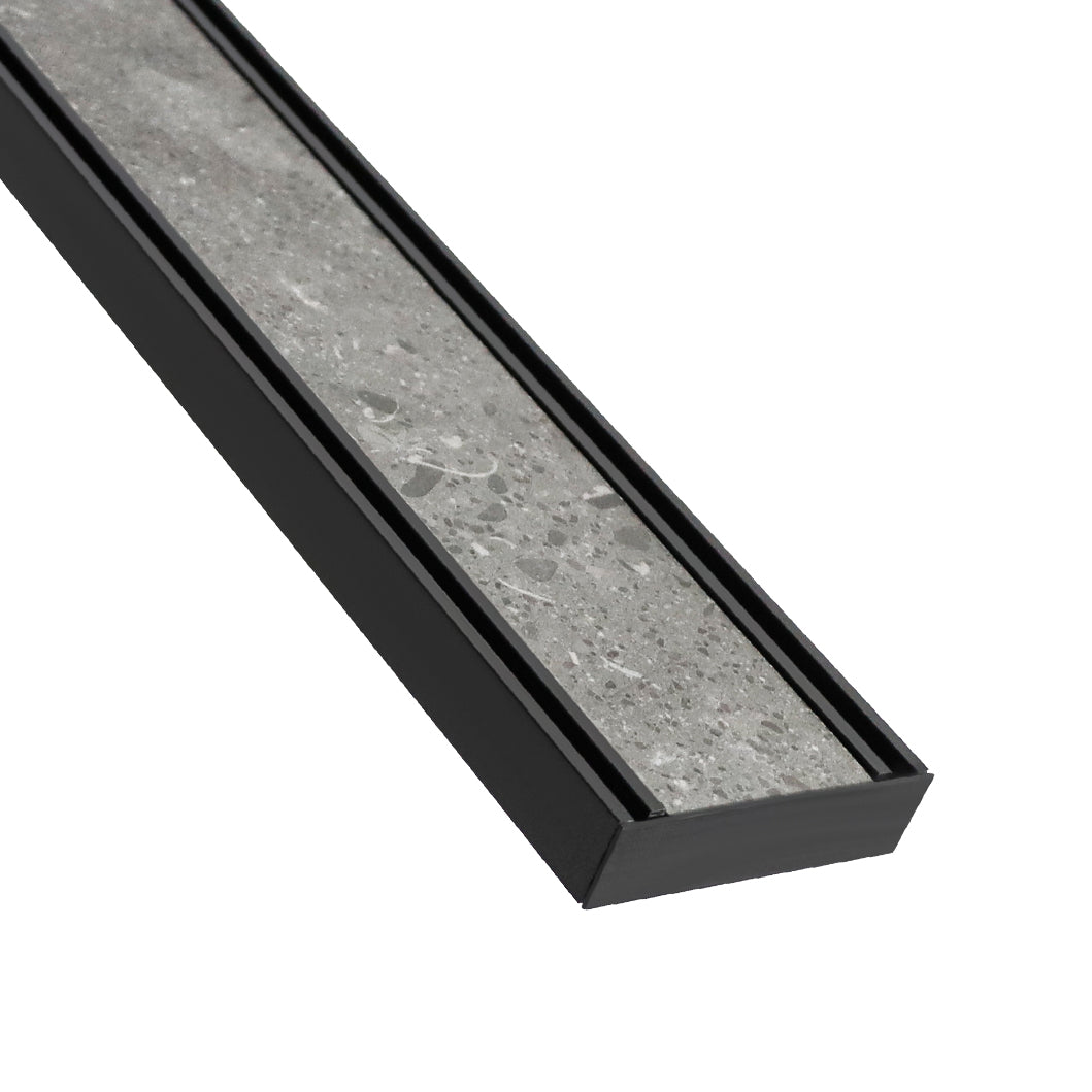 Lauxes STI26-M tile insert grate with tile shown for illustration