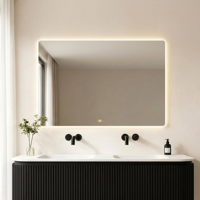 Lukka Rectta 1500 x 800mm Backlit LED Mirror - product image