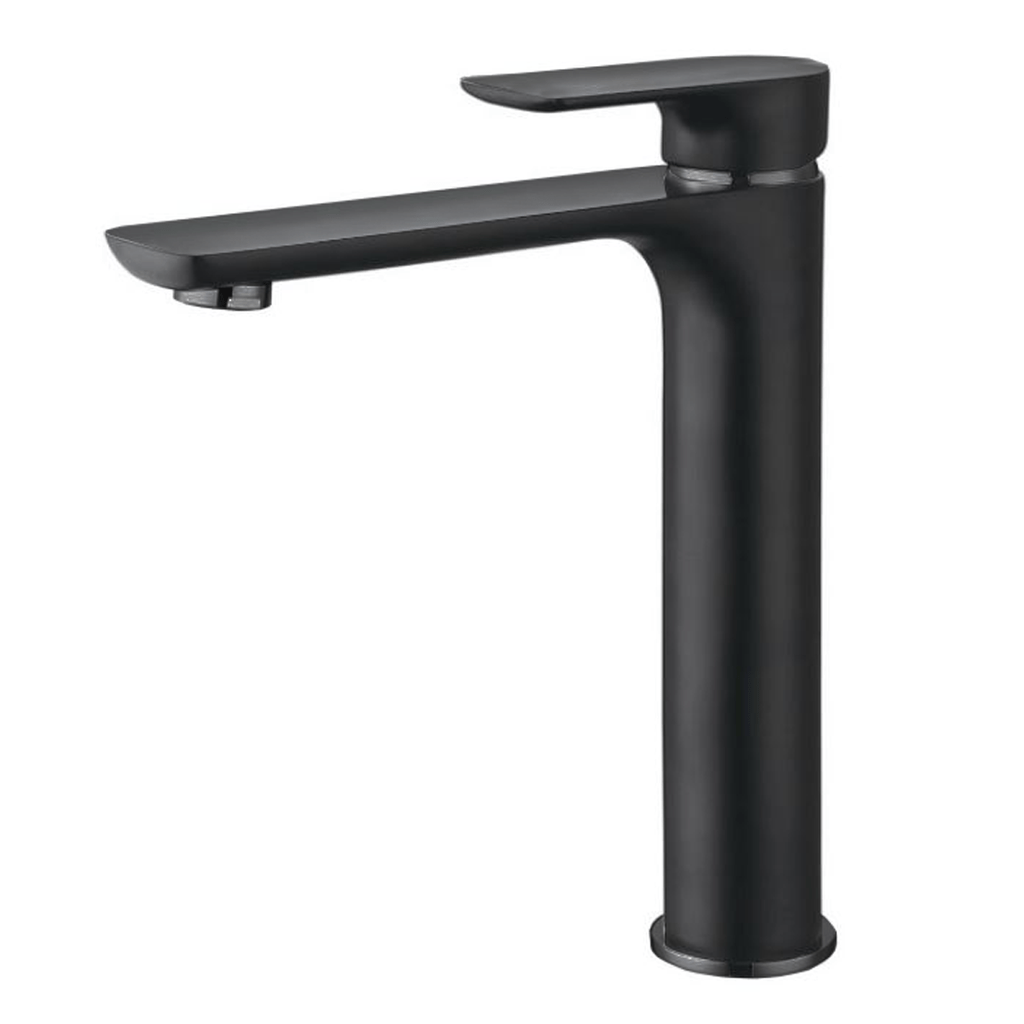 Lunas Tower Basin Mixer Matt Black