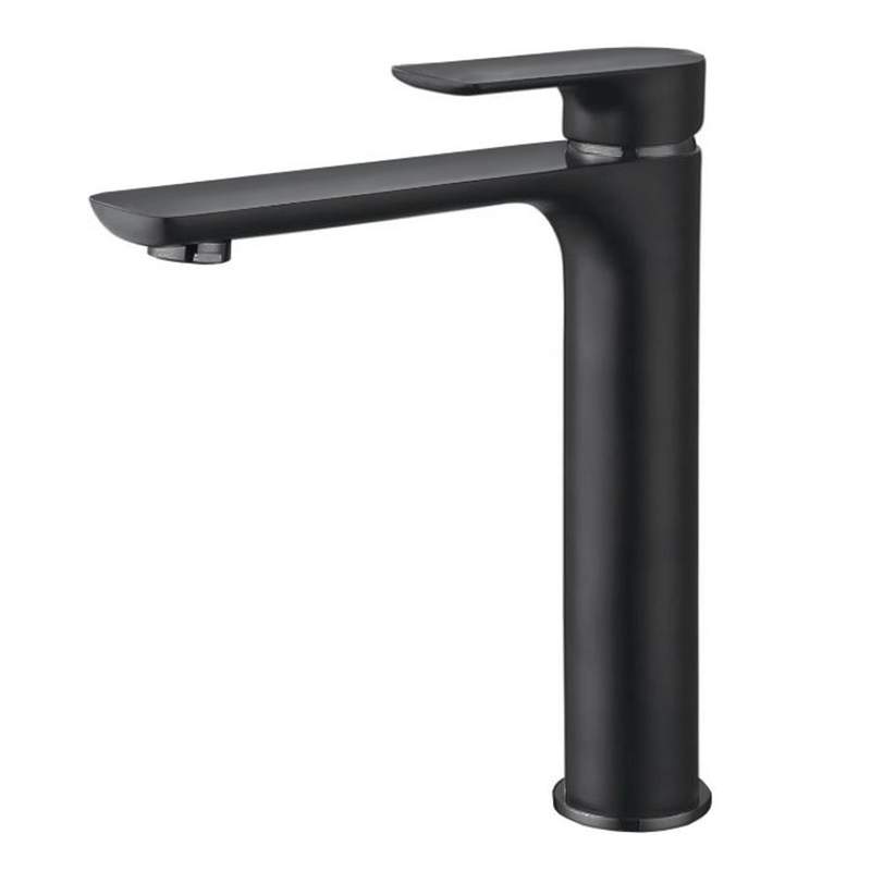 Lunas Tower Basin Mixer Matt Black