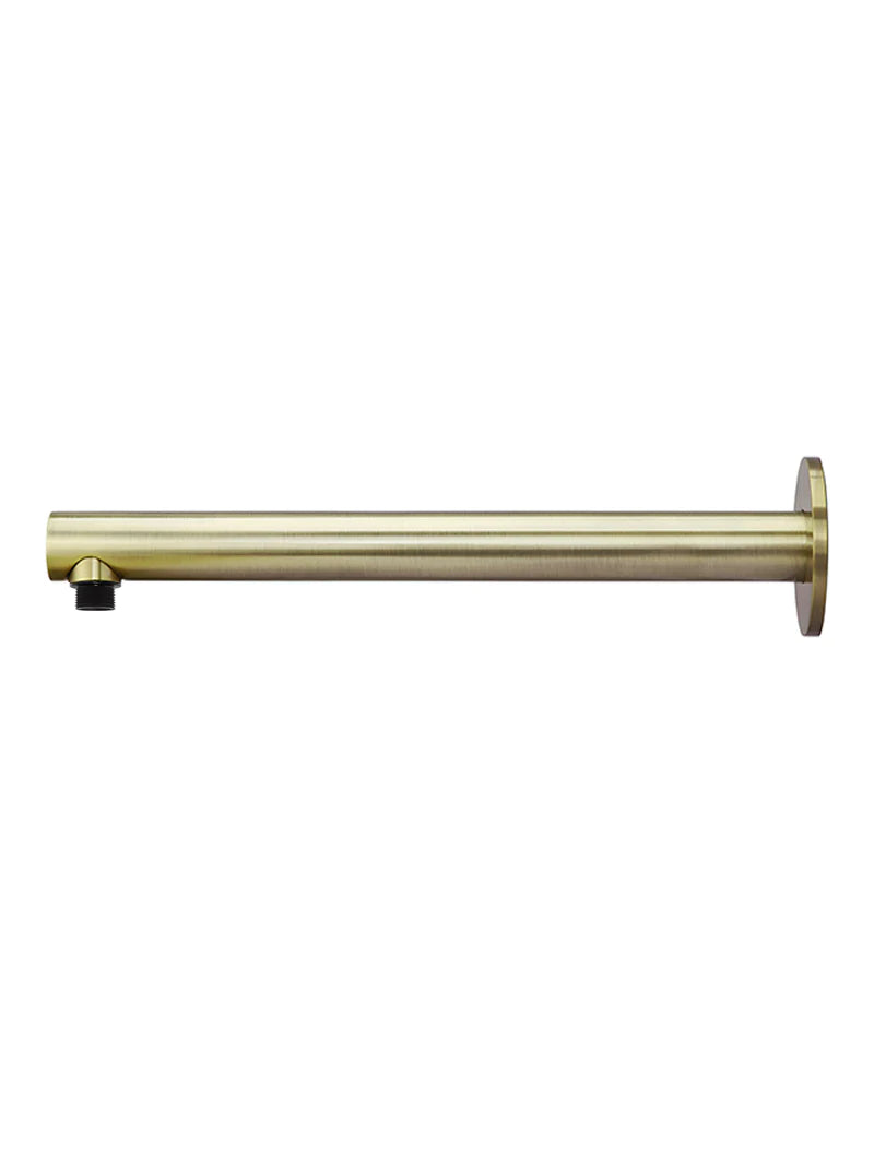 Meir Round Wall Shower Arm 400mm PVD Tiger Bronze