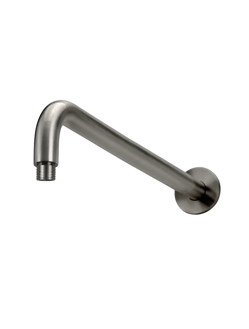 Meir Round Wall Mounted Shower Arm 400mm - Shadow