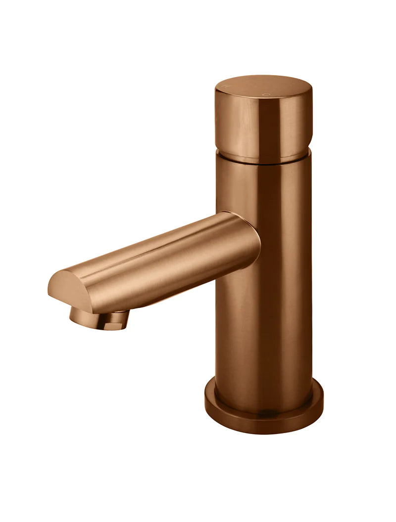 Meir Pinless. Basin Mixer, Lustre Bronze