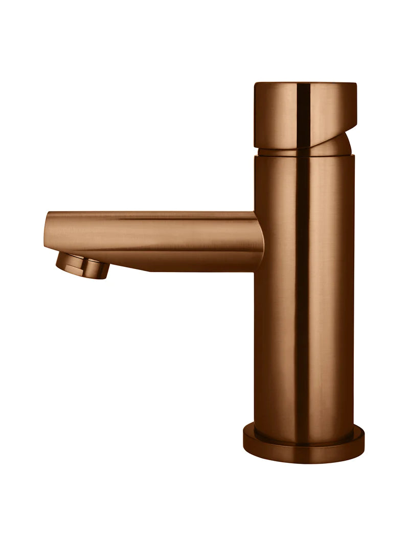 Meir Pinless. Basin Mixer, Lustre Bronze