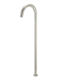 Meir Round Freestanding Bath Spout - Warm Brushed Nickel