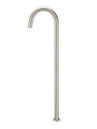 Meir Round Freestanding Bath Spout - Warm Brushed Nickel
