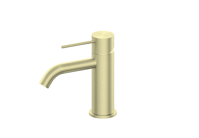 Nero Mecca Basin Mixer Brushed Gold