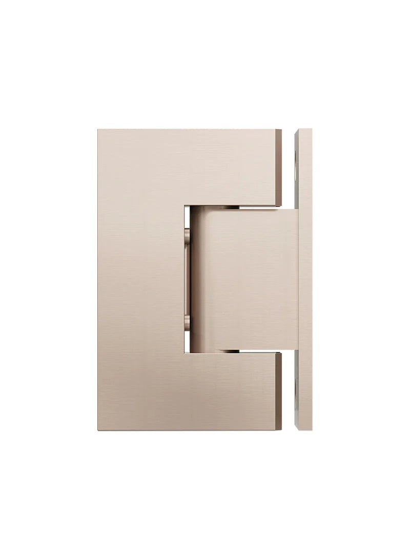 Meir Glass to Wall Shower Door Hinge Champagne