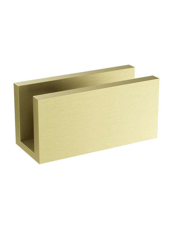 Meir Glass Fixing U Bracket Tiger Bronze