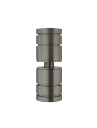 Meir Shower Door Round Handle - Gunmetal (Shadow)