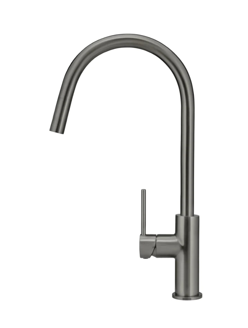 Meir Round Piccola Pull Out Kitchen Mixer Tap Shadow
