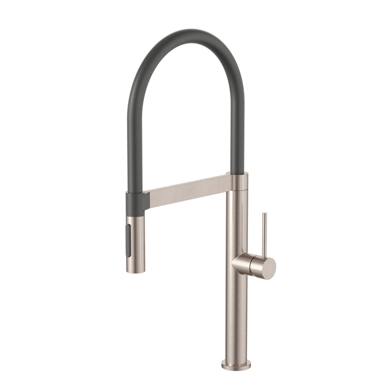 Meir Pull Down Kitchen Mixer With Magnetic Dock - Champagne — image 1
