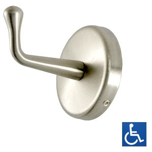 Metlam Concealed Fix Hd Coat Hook - Ss Bright Finish