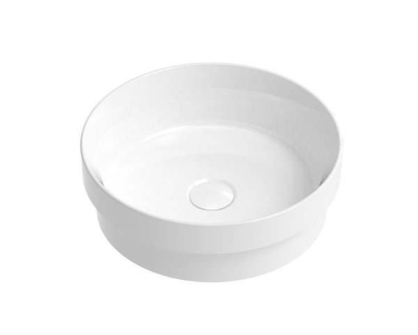 ADP Monica Gloss White Semi-Inset Basin