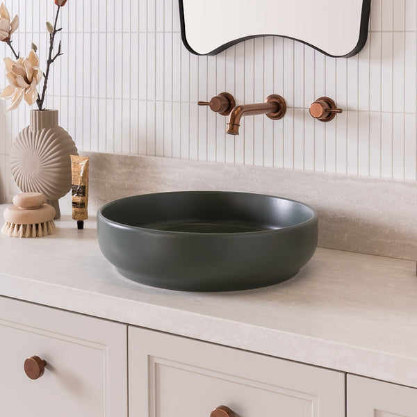 ADP Monroe Matte Forest Above Counter Basin