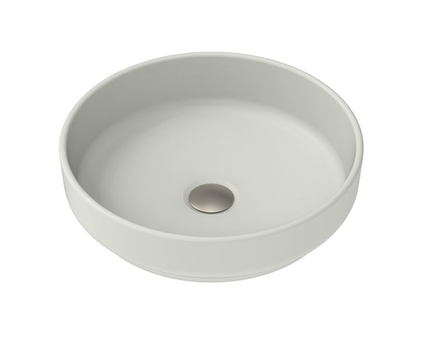 ADP Monroe Matte Concrete Above Counter Basin