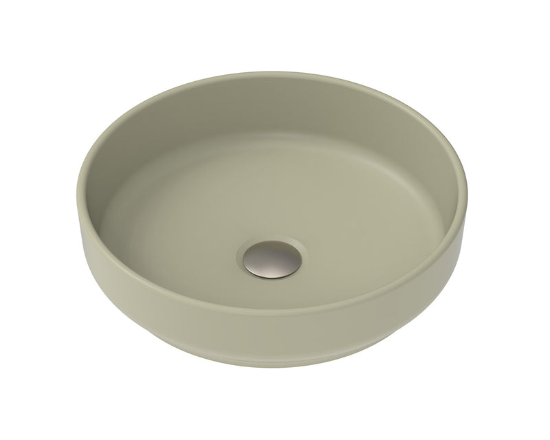 ADP Monroe Matte Olive Above Counter Basin