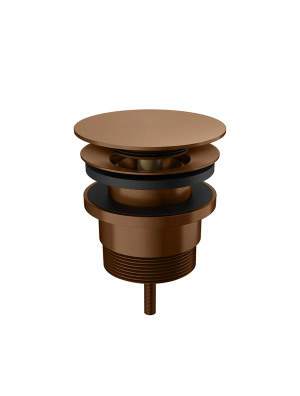 Meir Universal Pop Up Waste for Bath and Basin Lustre Bronze