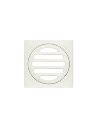 Meir Square Floor Grate Shower Drain 80mm Outlet - Warm Brushed Nickel