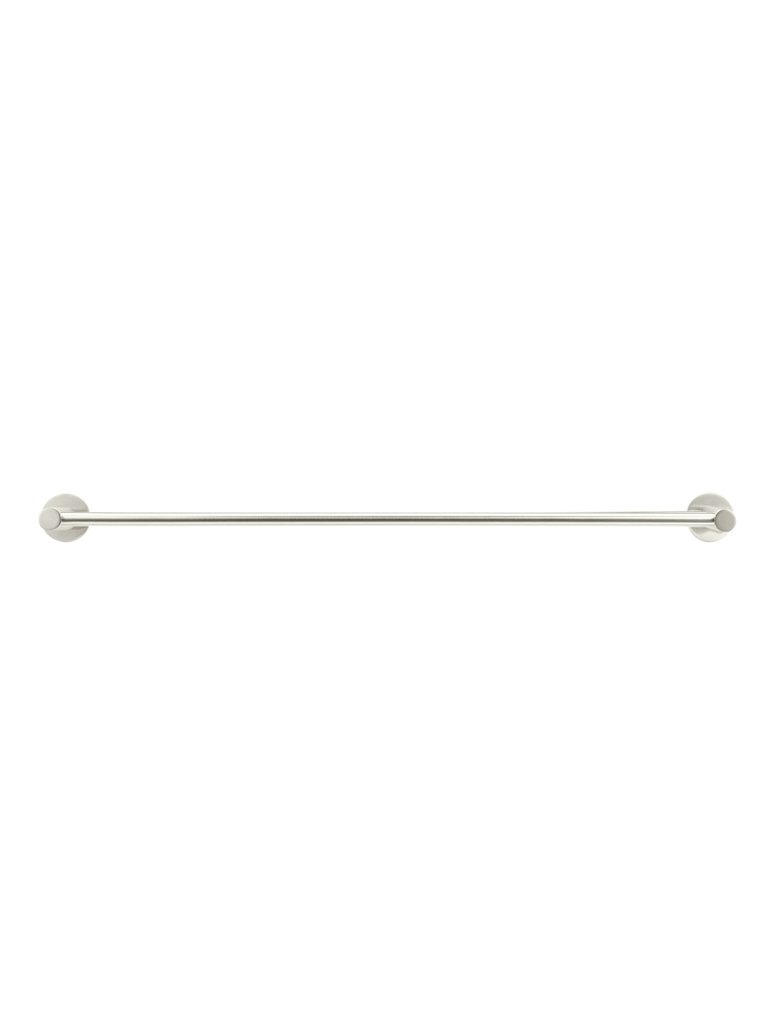Meir Round Double Towel Rail 600mm - Brushed Nickel
