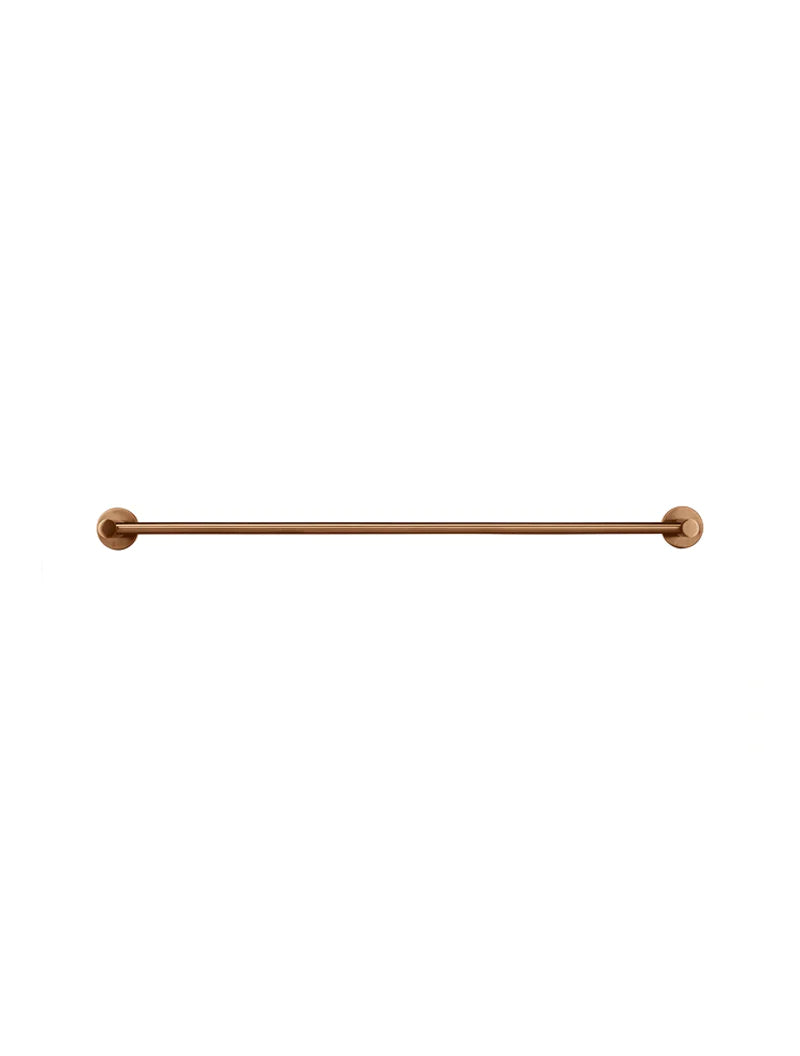 Meir Round Double Towel Rail 600mm, Lustre Bronze