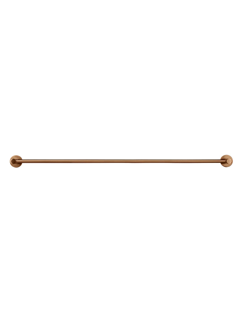 Meir Round Double Towel Rail 900mm, Lustre Bronze