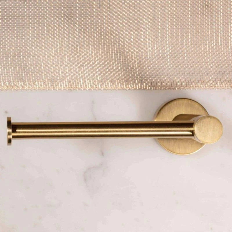 Meir Round Toilet Roll Holder - Tiger Bronze