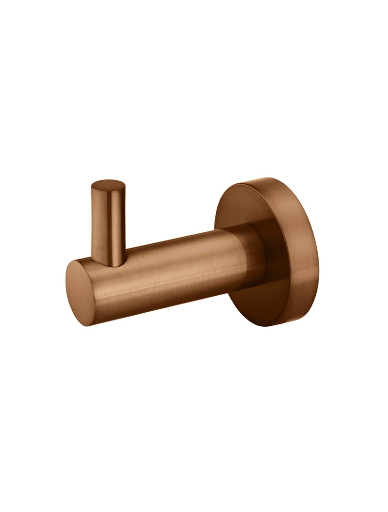 Meir Round Robe Hook, Lustre Bronze