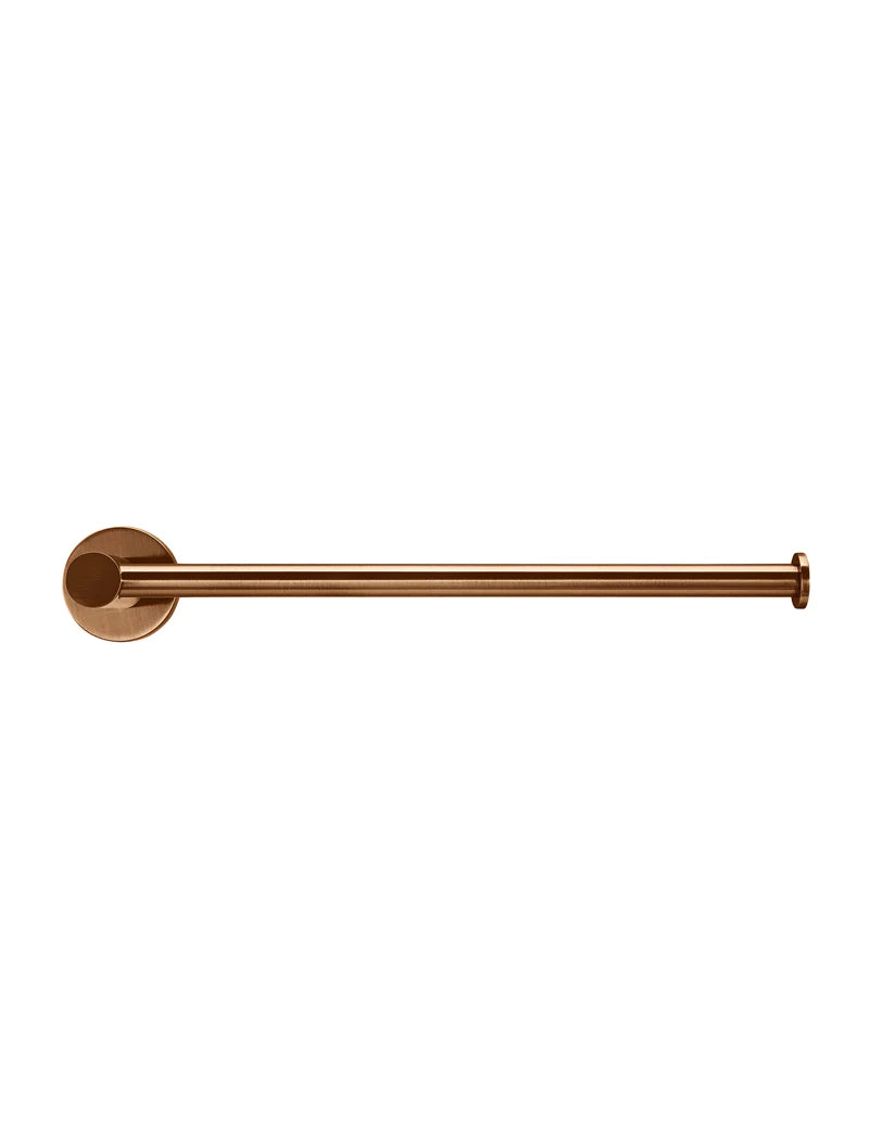 Meir Round Guest Towel Rail, Lustre Bronze