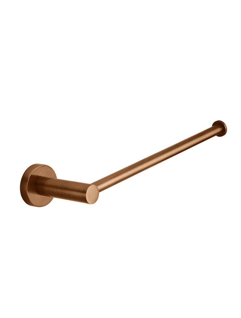 Meir Round Guest Towel Rail, Lustre Bronze