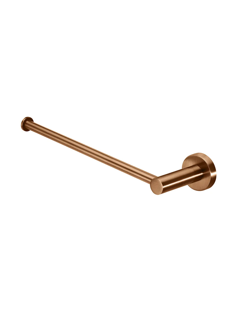 Meir Round Guest Towel Rail, Lustre Bronze