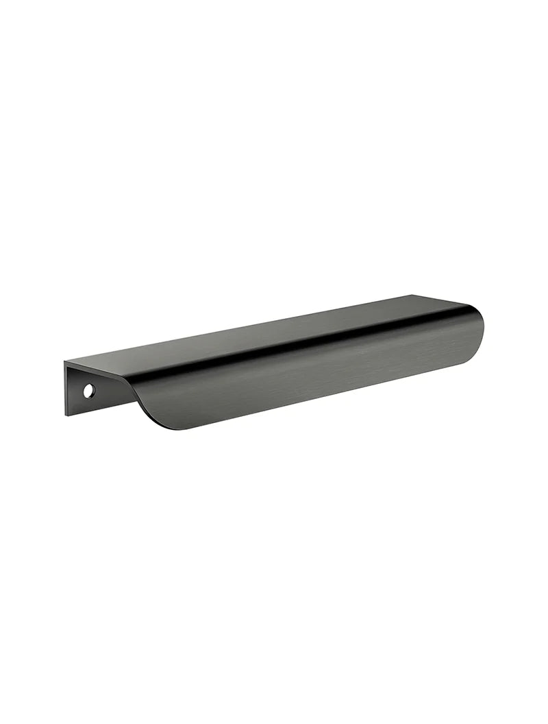 Meir Öppen Edge Pull 150mm Cabinet Handle - Shadow Gunmetal