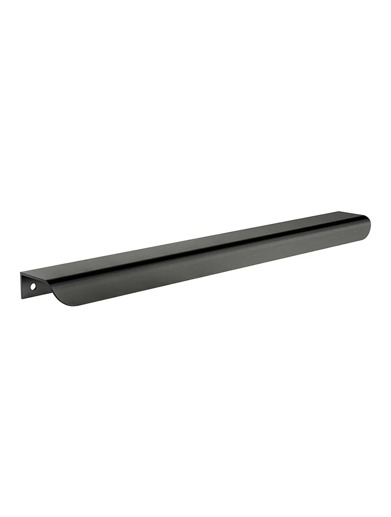Meir Öppen Edge Pull 300mm Cabinet Handle - Shadow Gunmetal