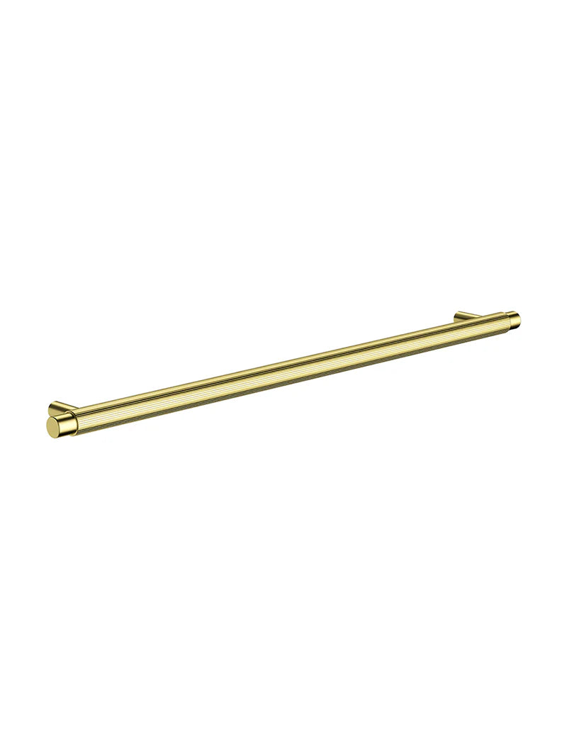 Meir Öppen Pull 328mm Cabinet Handle Linear Knurled - Tiger Bronze