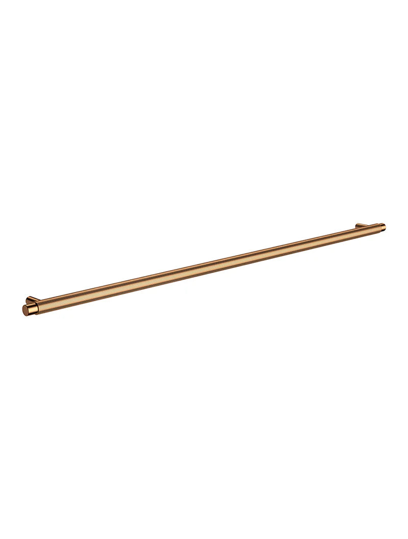 Meir Öppen Pull 520mm Cabinet Handle Linear Knurled - Lustre Bronze
