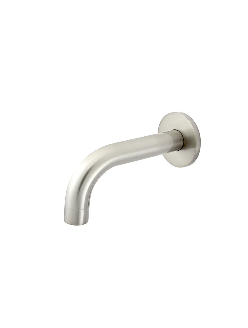 Meir Round Curved Spout 130mm Brushed Nickel