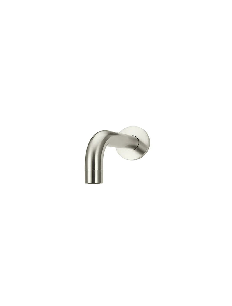 Meir Round Curved Spout 130mm Brushed Nickel