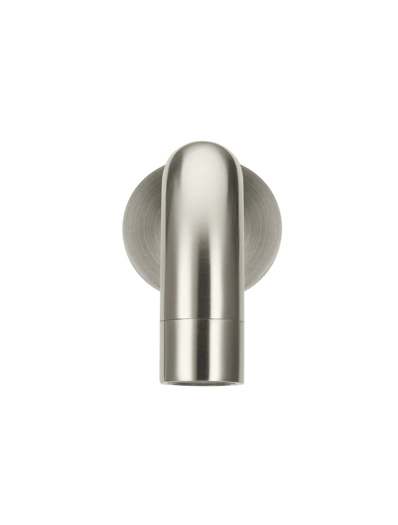 Meir Round Curved Spout 200mm Brushed Nickel
