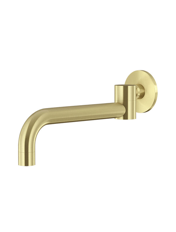 Meir Round Swivel Wall Spout Tiger Bronze