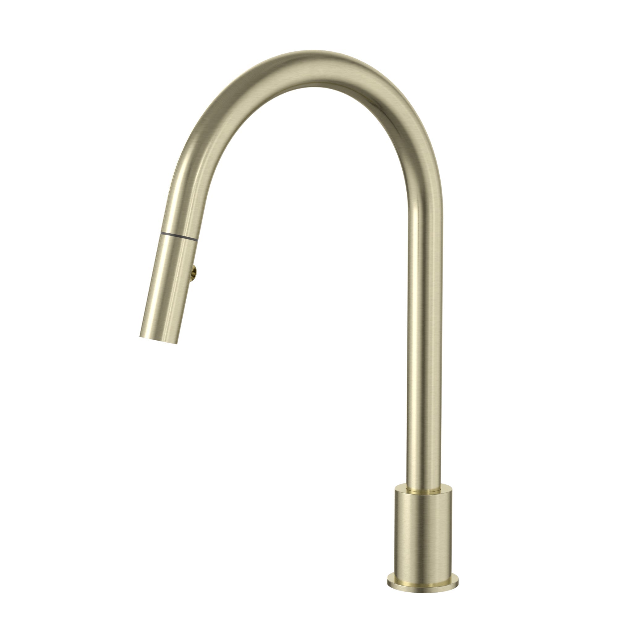 Meir Kitchen hob spout with pull out nozzle - Tiger Bronze — image 1