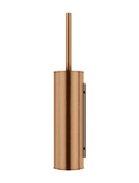 Meir Round Toilet Brush & Holder - Brushed Bronze (Lustre Bronze)