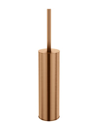 Meir Round Toilet Brush & Holder - Brushed Bronze (Lustre Bronze)