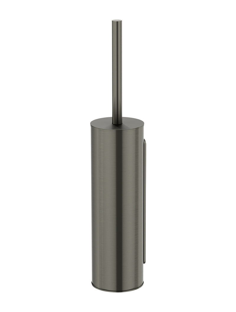 Meir Round Toilet Brush & Holder - Shadow Gunmetal — image 1
