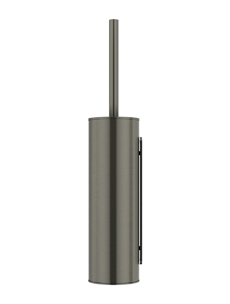 Meir Round Toilet Brush & Holder - Shadow Gunmetal — image 2