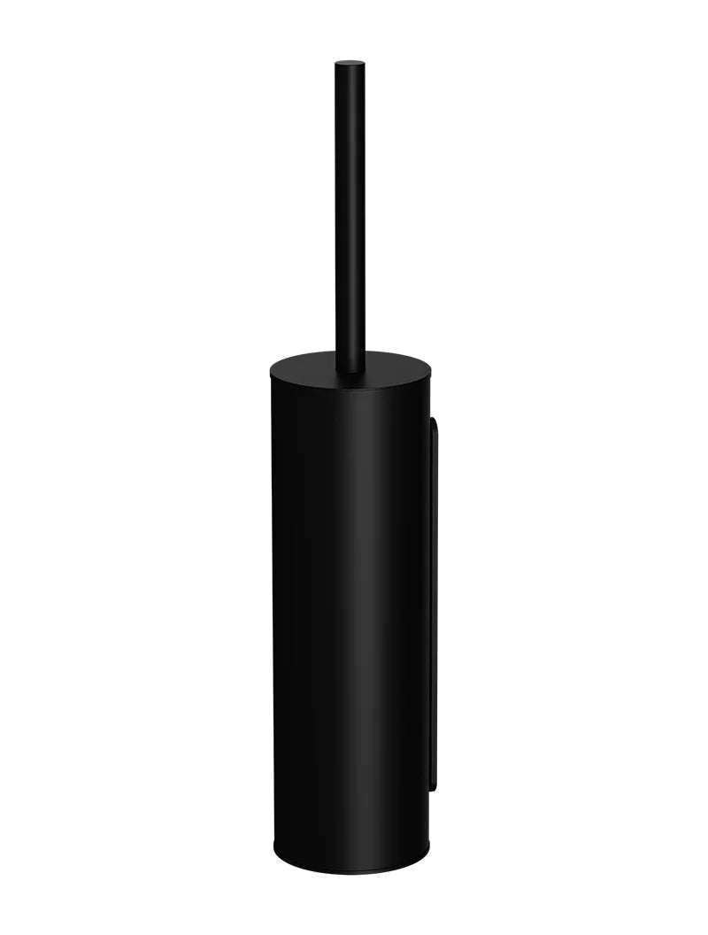 Meir Round Toilet Brush & Holder - Matte Black